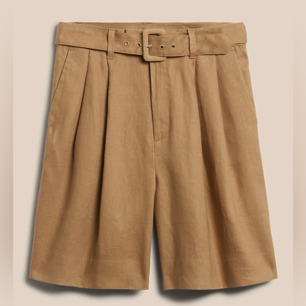Banana Republic Lino Bermuda Shorts